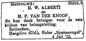 1912 7 4 Alberti Knoop